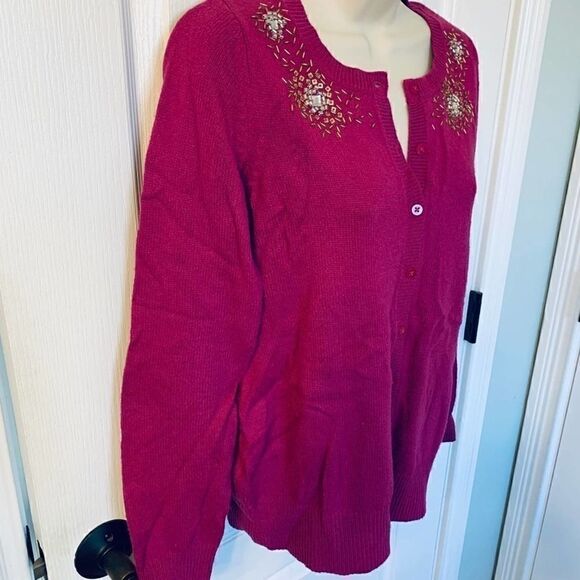Old Navy Maternity Embellished Sweater! ❤️ - Picture 2 of 3